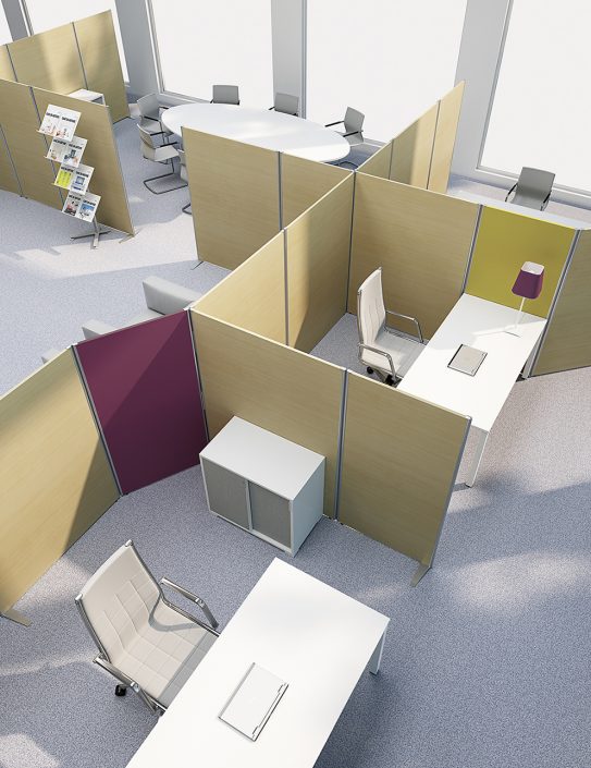 Cloison  acoustique : la solution idéale pour le confort, l'isolation et l'esthétiquee de vos bureaux_5