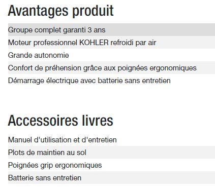 Diesel 6500 TE XL C5 groupe électrogène - Kohler - 5,20 kW - 6,50 kVA - 50 Hz_5