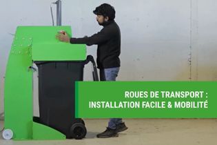 Compacteur pour DIB BP 240/360L - Réduction efficace des déchets non dangereux sur site._5
