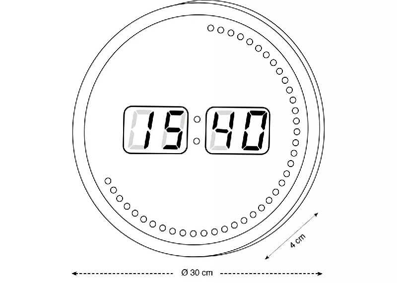 Horloge digitale LED_5
