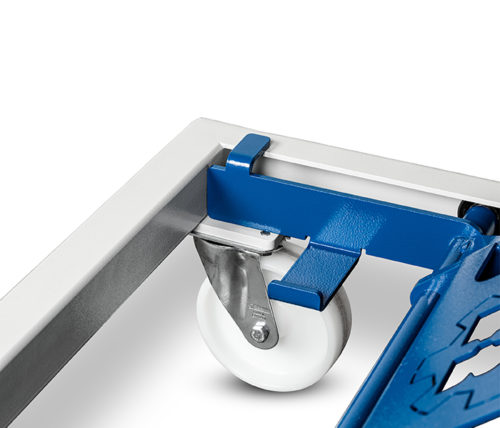 Table élévatrice - Plan de travail en tôle pleine - PEGASE - Charge 300 kg - Hauteur réglable 400 à 1 010 mm_5