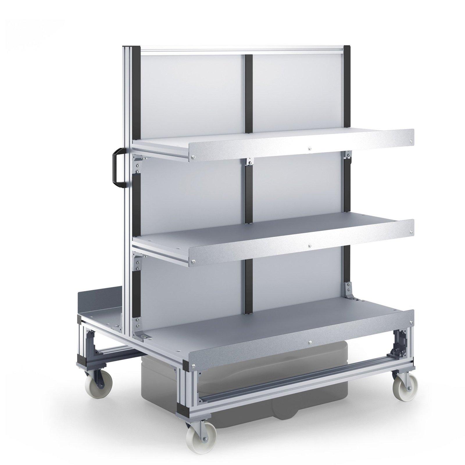 Véhicule à guidage automatique (VGA) - Équipements sur mesure pour manipulation de plateaux de chargement - mk technology group_5