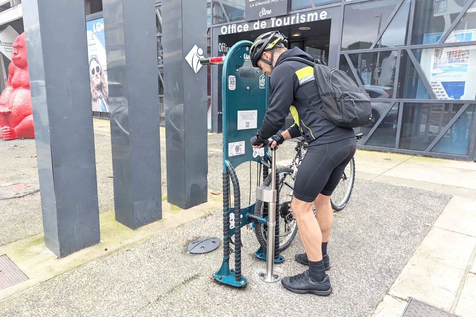 Station de réparation, gonflage vélo universelle_6
