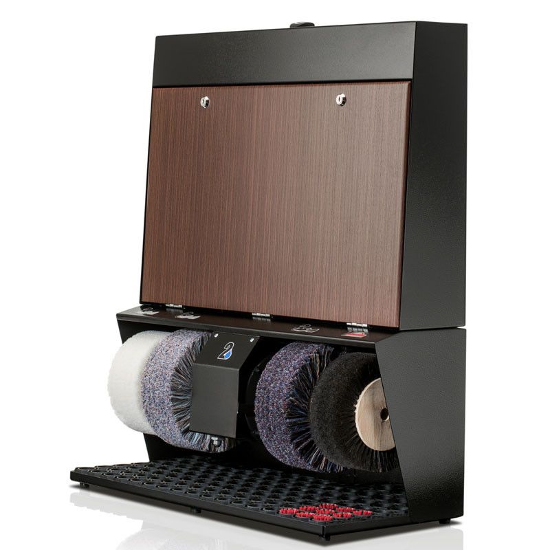 Cireuse à chaussures Super - Machine robuste et haut de gamme avec brosses en crin et fil de laine_5