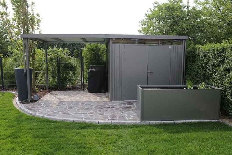 Abri plat avec auvent - 275x315x222_5