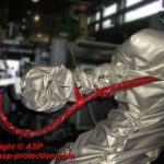 Housse pour robots en zone de coulée et coulée sous pression - Tissu aramide TIFFON-R et TKS-ALU - Haute résistance thermique_5