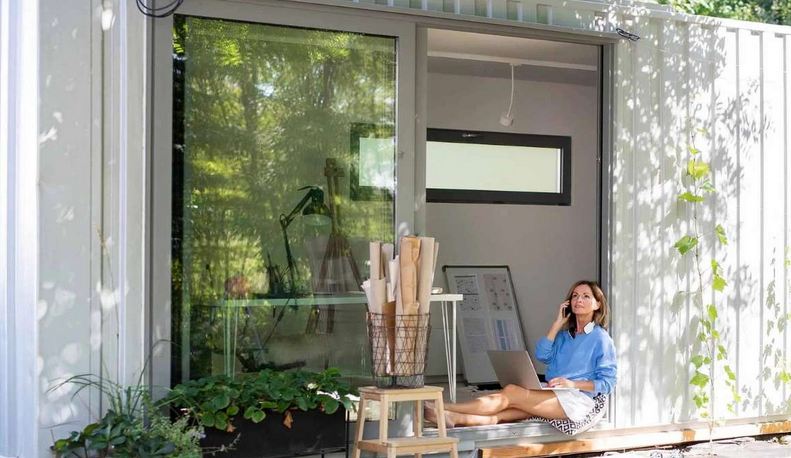 Conteneur aménagé sur mesure selon vos besoins, que ce soit pour des bureaux, des espaces commerciaux ou des installations résidentielles uniques - Pyxis Conteneur_5