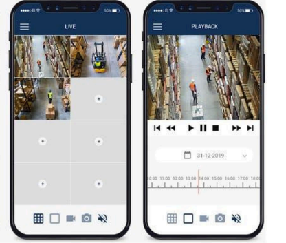 Caméra de surveillance à 4 dômes - Enregistreur intégré - Full-HD - Vision nocturne 20m - STYLE A004 - 1A_5