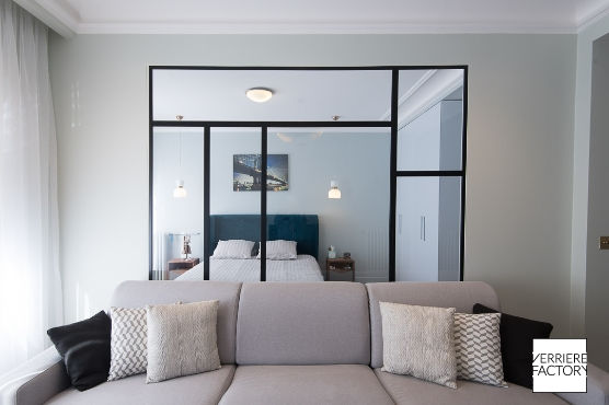 Verrière style Mondrian sur mesure : la verrière design déstructurée_5