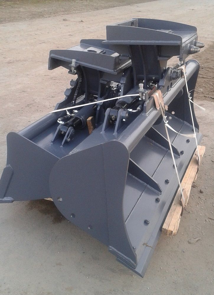 Équipement Mecalac godet curage 2x45°