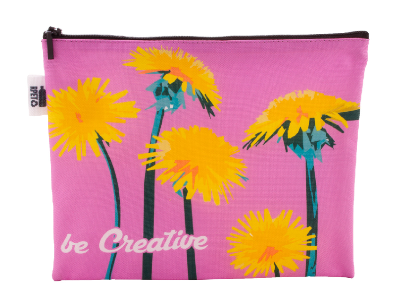 Trousse de maquillage personnalisée - polyester RPET 600D - impression sublimation - minimum 50 pièces_5