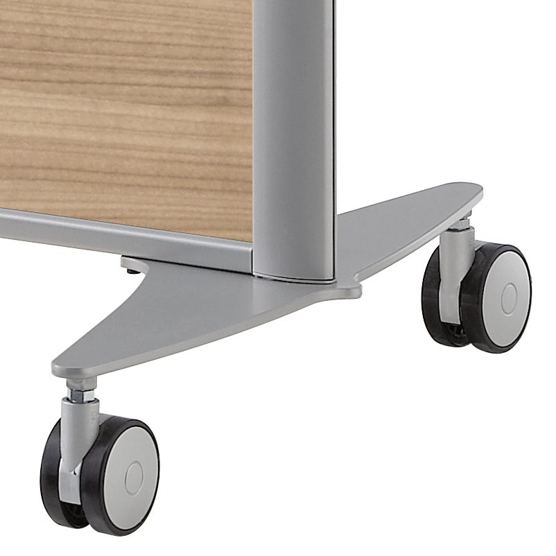 Cloison K-PLUS en verre transparent ou polycarbonate rainuré