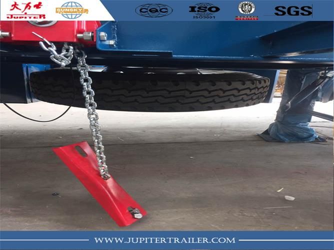 Ss9400gryx - Remorque citerne 3 essieux - Xiamen Sunsky Trailer Co., Ltd - Capacité 40 000 L - Matériaux personnalisables_5