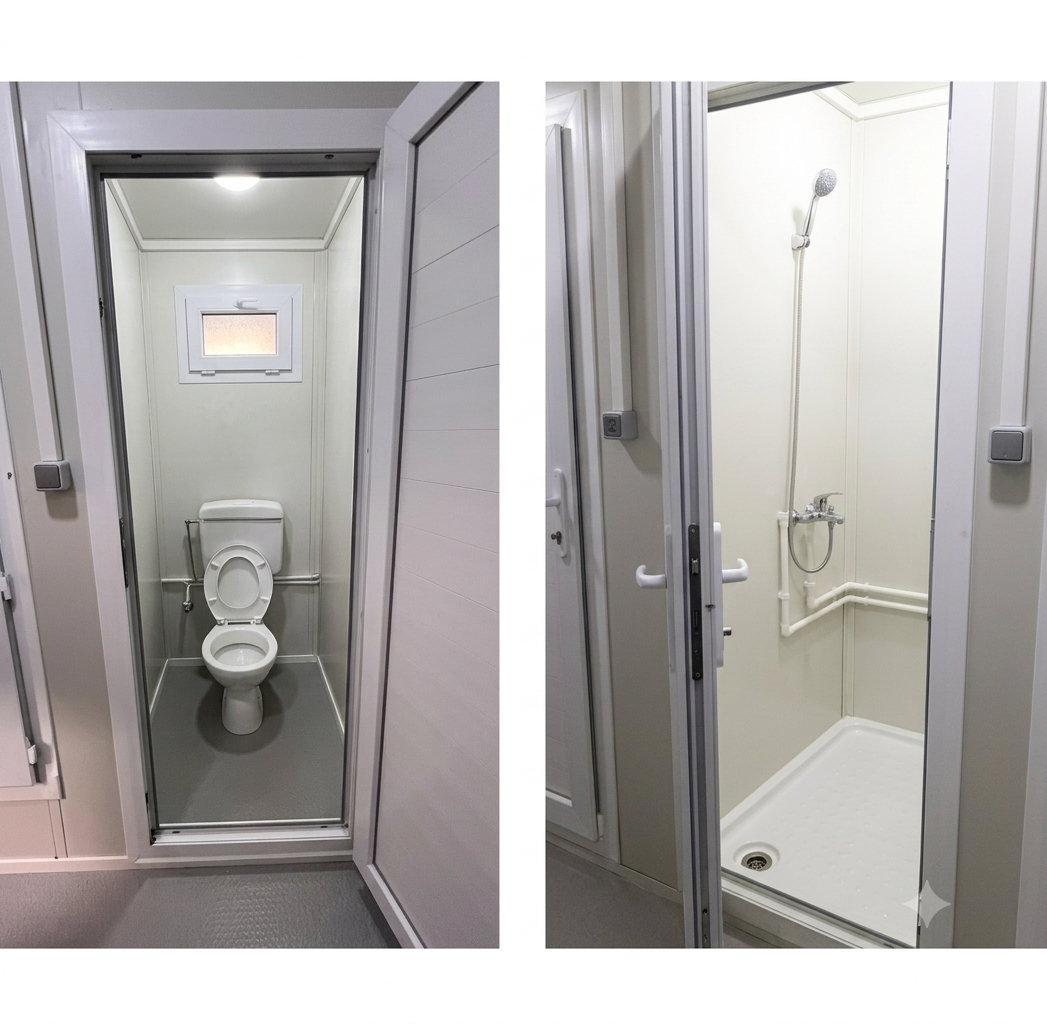 Toilette de chantier wc chantier  Toilettes mobiles Neuf et sur mesure_5
