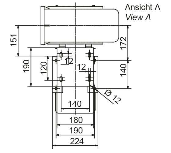 D 082 - Ventilateur Atex Elektror - radial basse pression jusqu'à 95 m³/min et 2200 Pa_5