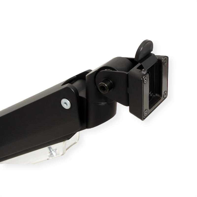 ROLINE Support double LCD à gaz, 5 axes de rotation, max. 15 kg, jusqu'à 35 pouces_5