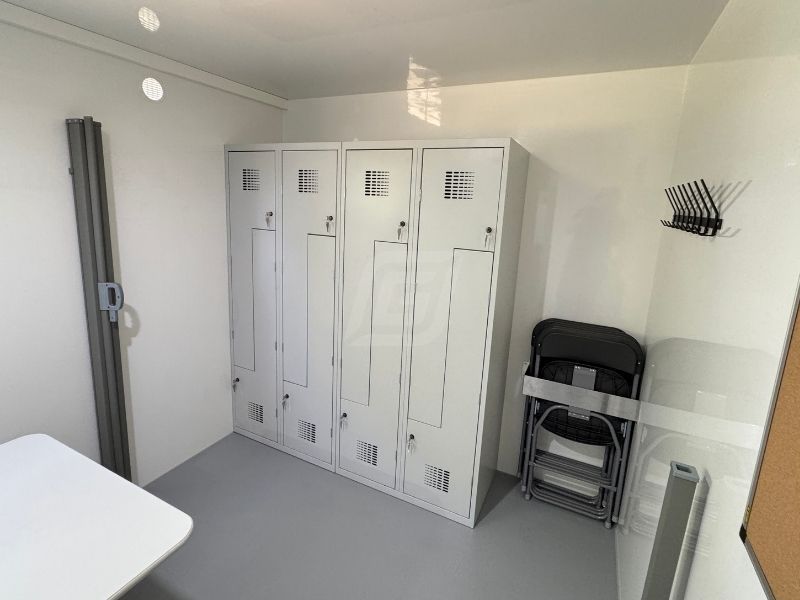 Base-vie de chantier - Remorque TIMKOLOC 100% solaire 6 à 8 personnes avec 3 espaces réglementaires_5