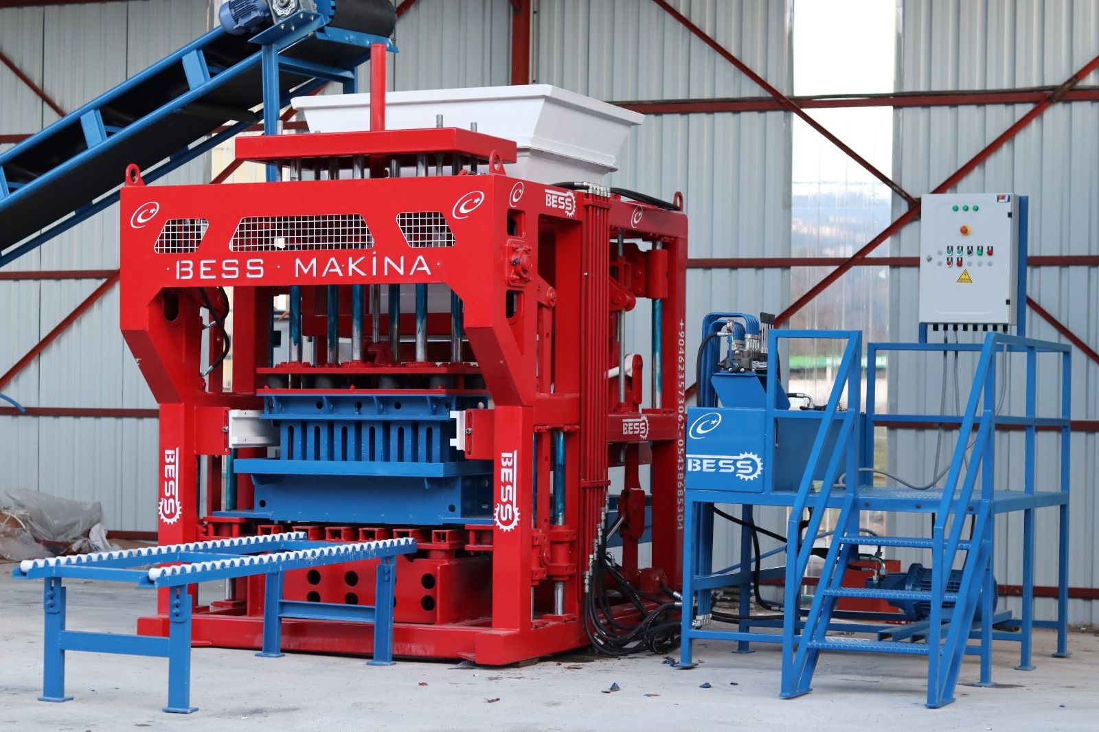 Machine à briquettes semi-automatique PRS-400 - Haute qualité Beyazlı - Production de 4 000 briquettes en 8 heures_5