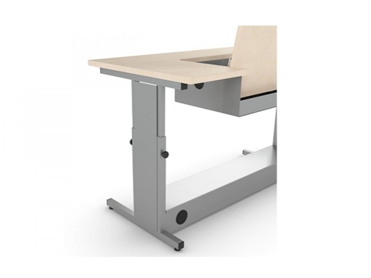 Table informatique à écran rabattable pour sécuriser l'équipement informatique - DATA_5