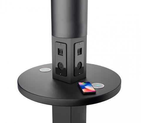 Mobilier urbain connecté Handy 360 - Recharge pour smartphones, tablettes et appareils électroniques_0