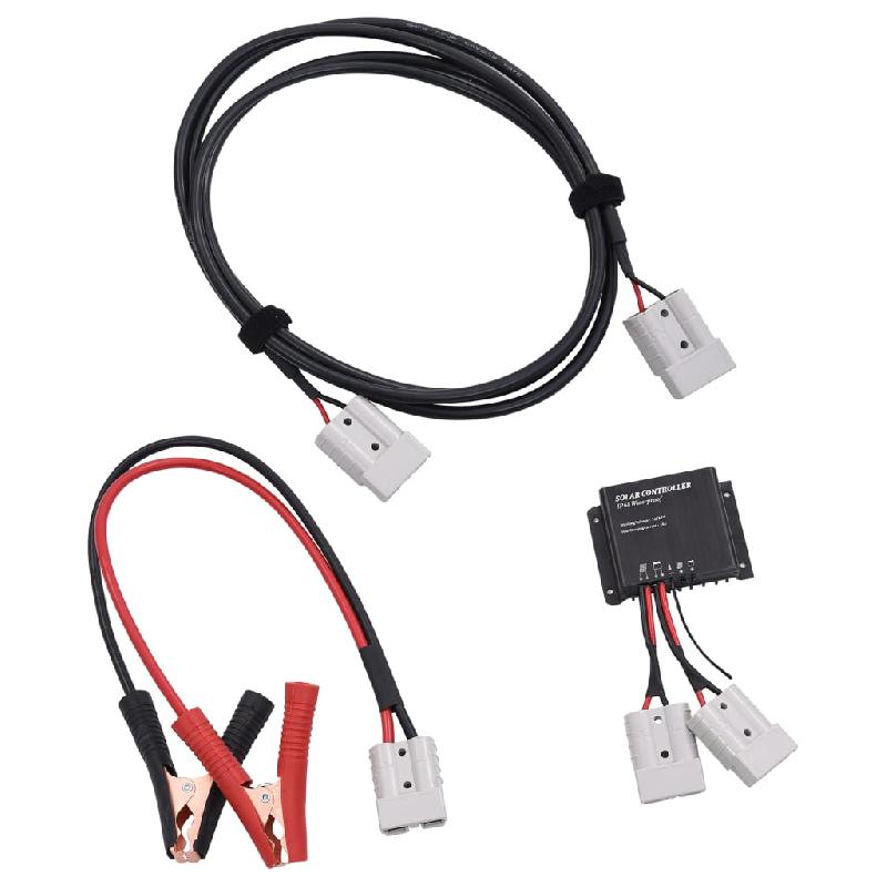 Vidaxl chargeur de panneau solaire pliable 100 w 12 v 92002_5