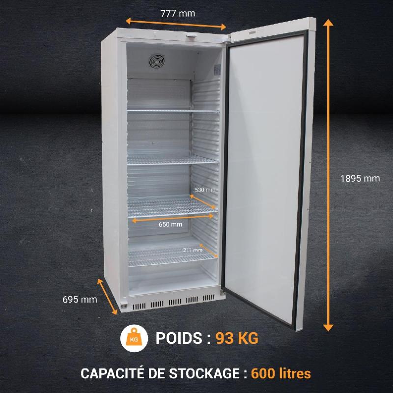 Armoire réfrigérée positive blanche - 420L | L2g - AW-RC600_5
