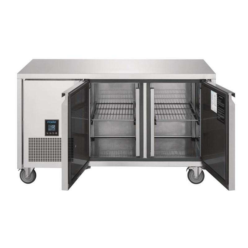 Table réfrigérée positive 2 portes Serie U Premium 267L UA005 Polar_5