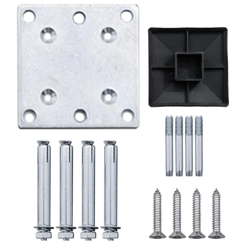 Vidaxl panneau de clôture wpc 95x186 cm noir 148979_5