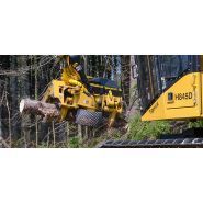 Tête d'abattage-ébranchage 570 - Tigercat - Largeur maximum 1 930 mm, bras à trois couteaux et deux rouleaux d'entraînement_5