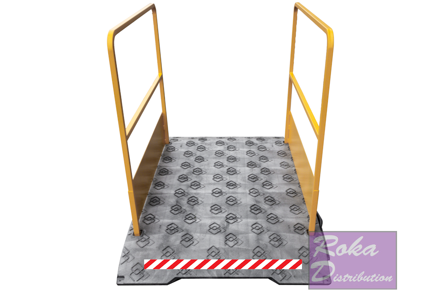 Passerelle de tranchée modulable pour le passage des piétons, voitures et véhicules légers - bridge mat_5