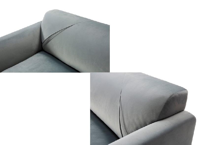 Canapé fixe 3 places Maxi Sooth - tissu personnalisable - design chic et contemporain_5