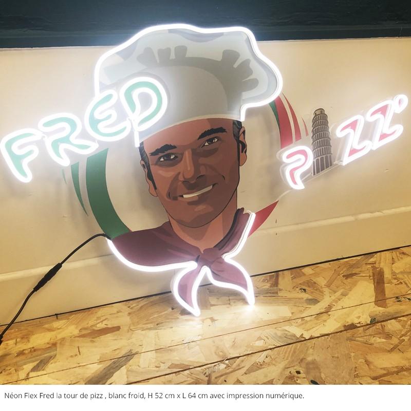 Enseigne Néon LED - Logo, Blanc Froid_5