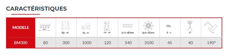 Bm300 épareuse - becchio & mandrile - portée horizontale de 3,00 m_5