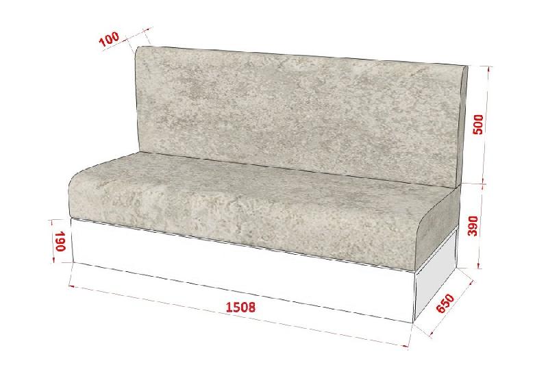 Composition lit escamotable blanc mat Dynamo Sofa - Canapé gris - Couchage 140 x 200 cm avec colonne bibliothèque_5