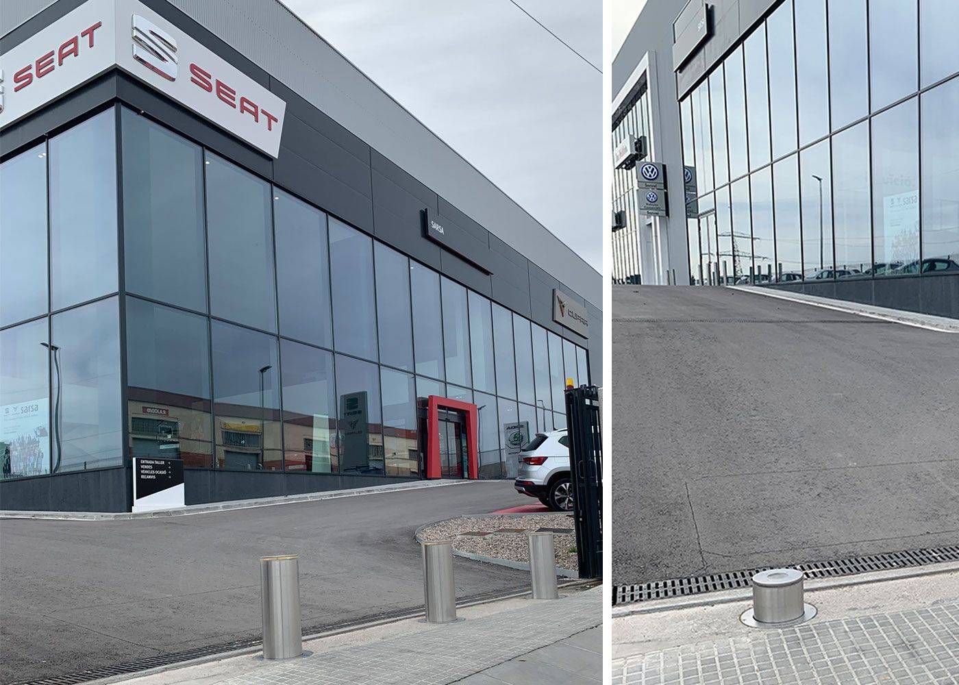 Borne télescopique automatique conçue pour contrôler les accès sur la voie publique et dans les copropriétés, entreprises - h6008_5