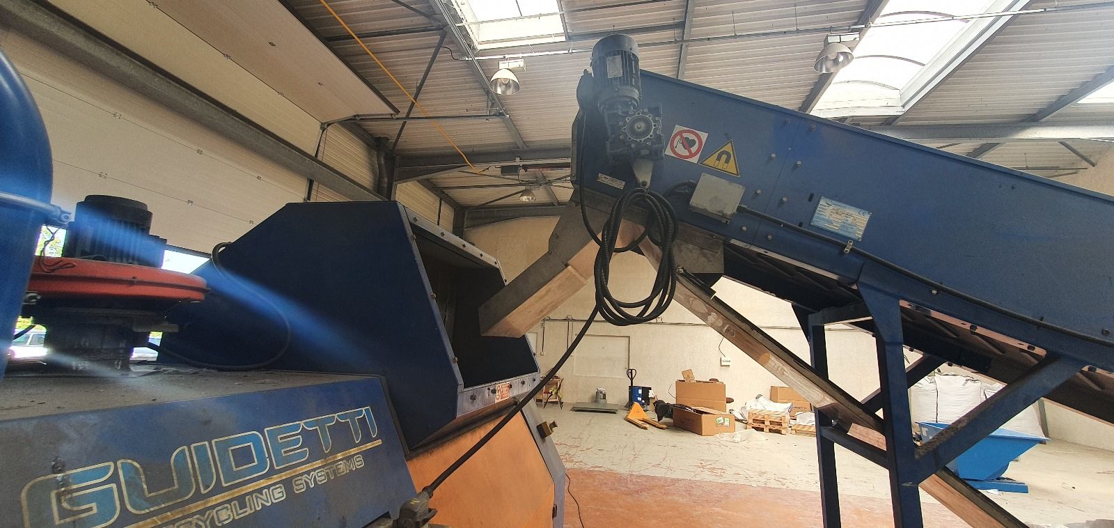 Broyeur granulateur câbles d'occasion GUIDETTI - 700 Kg/Heure - Ligne complète avec pré-broyeur et séparateur_5