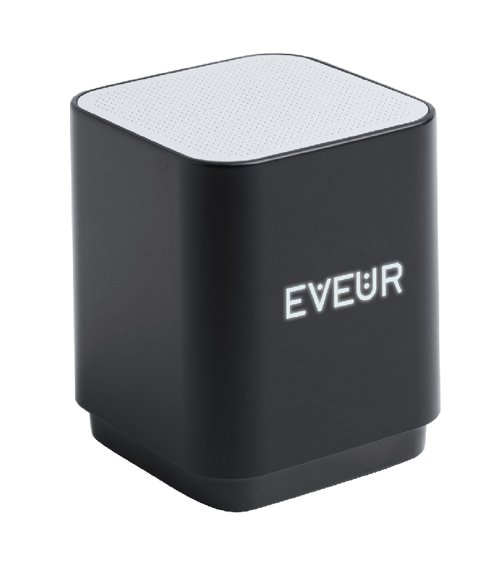 Enceinte Bluetooth - Boîtier en plastique avec gravure lumineuse - Batterie rechargeable et fonction mains libres_5