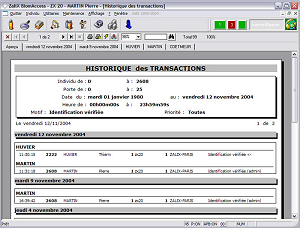 Logiciel biométrique BiomAccess Cantine - Contrôle d'accès scolaire avec lecteurs HandPass ZX-50_5