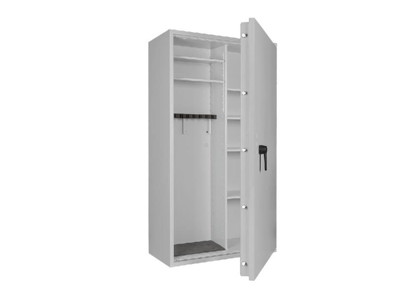 Armoire à armes FORMAT CAPRIOLO V Classe I - Armoire à fusils (EN 1143-1) - Serrure électronique La Gard ComboGard Pro / Gris clair RAL 7035_5