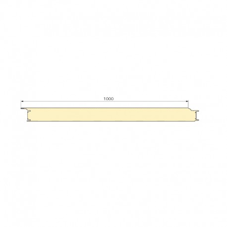 Panneau sandwich de bardage isolé standard ou microline, aux fixations invisibles_5