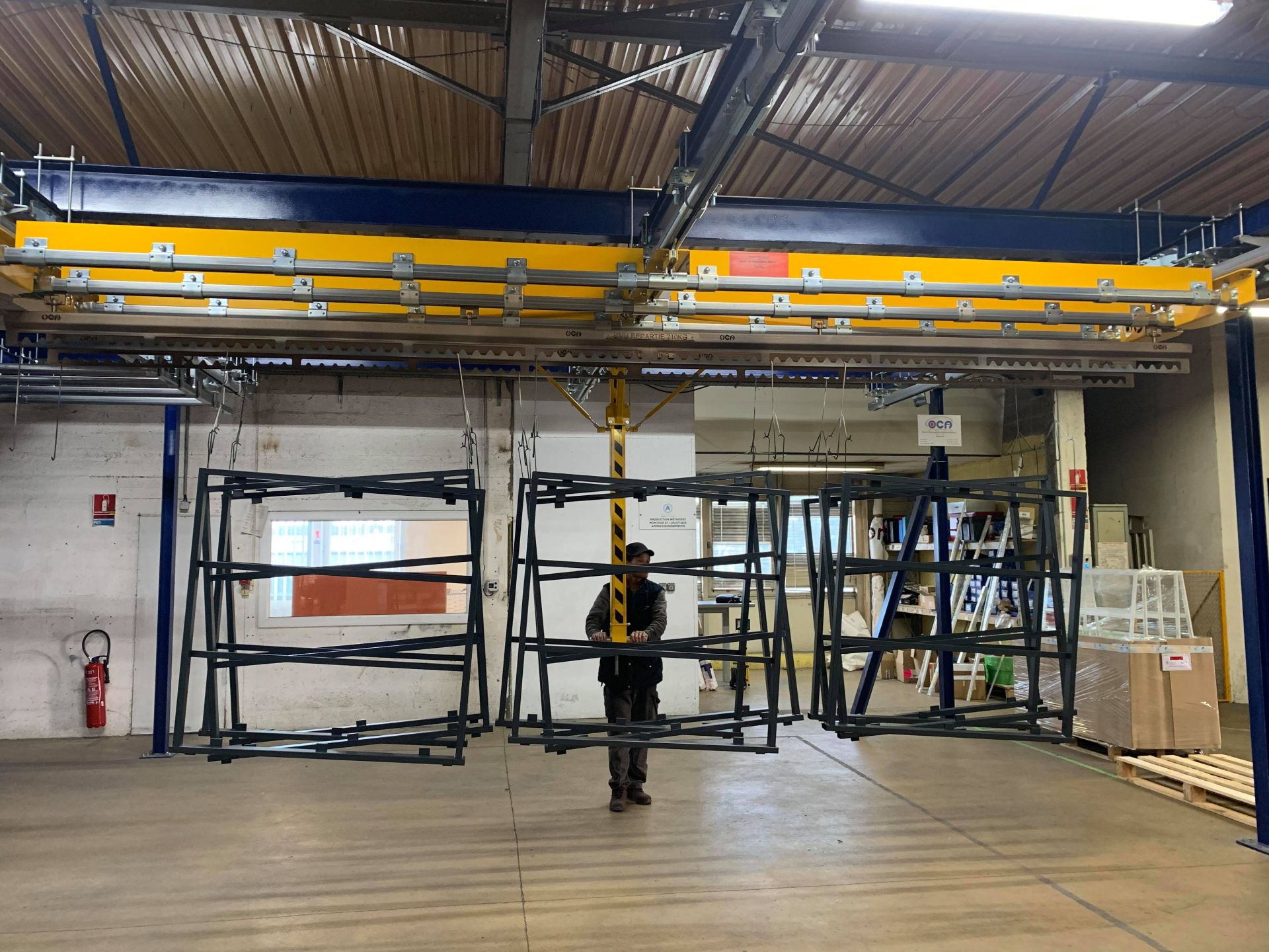 Poutre roulante et convoyeur pour le transfert  et le stockage de charges jusqu'à 1 tonne  - TELESTO_5