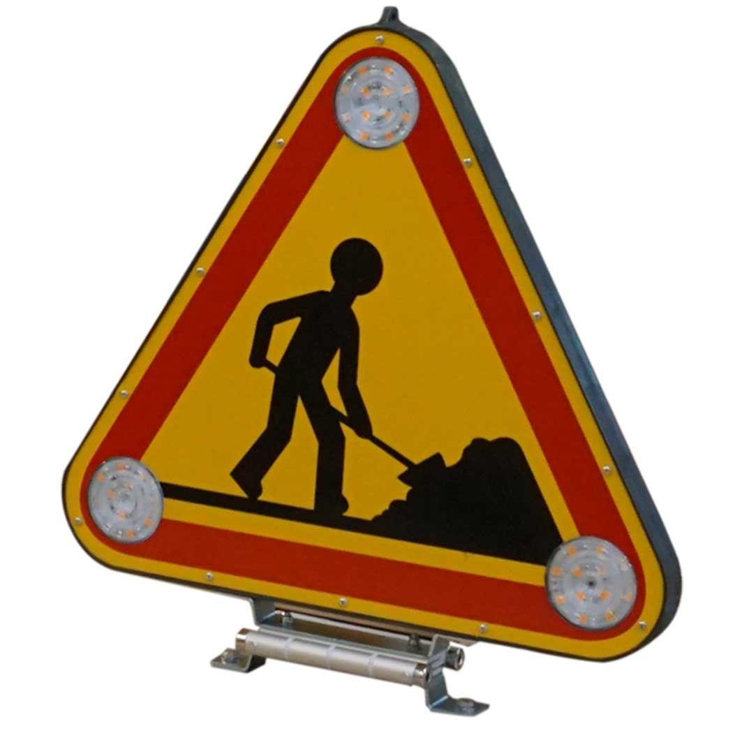 Triflash AK5 pour chantier - Polycarbonate résistant - Taille 500mm ou 700mm - LED dernière génération_5