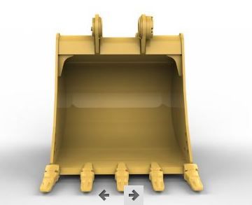 485-7621 godet d'excavation à usage normal avec lame de nivellement - caterpillar finance france - 650 mm (25 in)_5