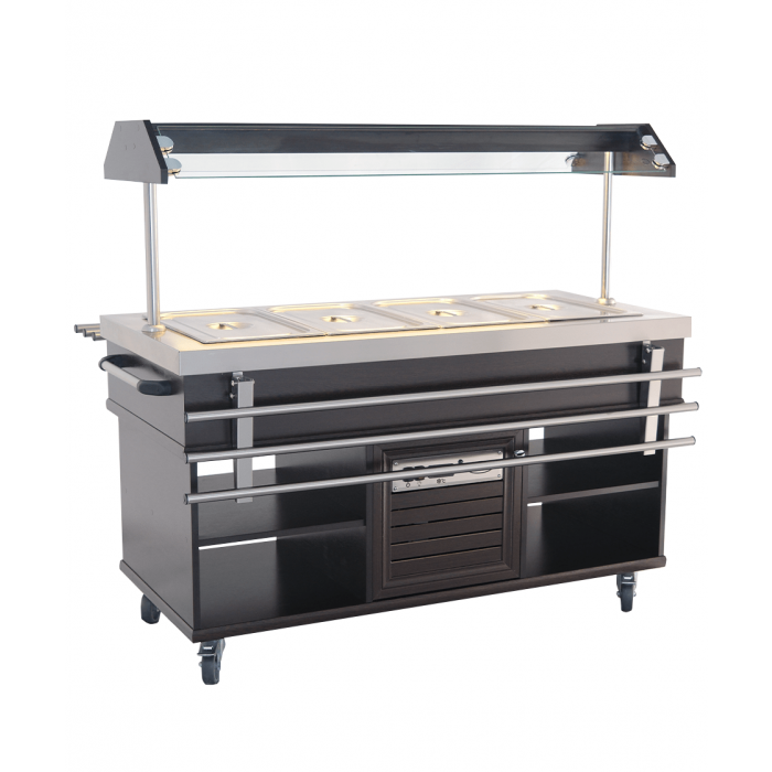 BUFFET CHAUD GN 4/1 L1500mm 7078.0030 Combisteel_5