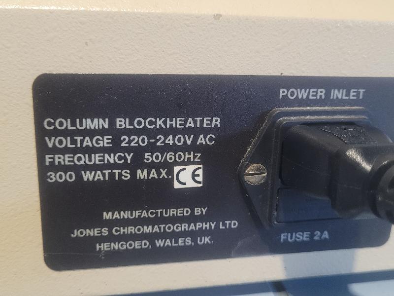 Bloc chauffant pour colonne HPLC de Jones Chromatography_5
