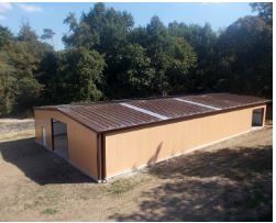 Bâtiment préfabriqué gamme ecorapid avec auvent - cualimetal_5