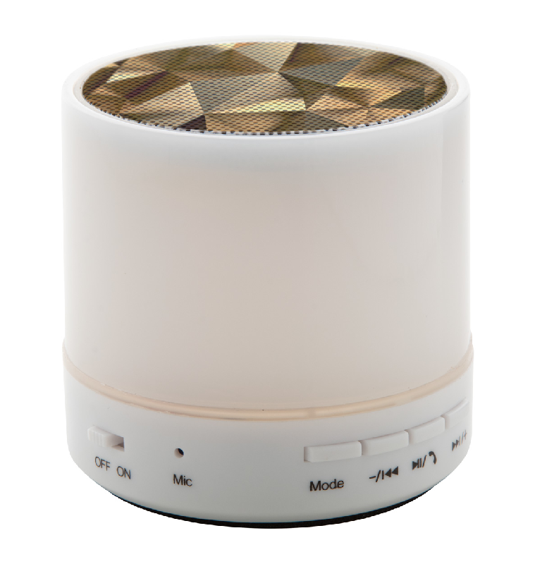 Enceinte Bluetooth - Boîtier en plastique - Éclairage LED multicolore - Appel mains libres et radio FM_5