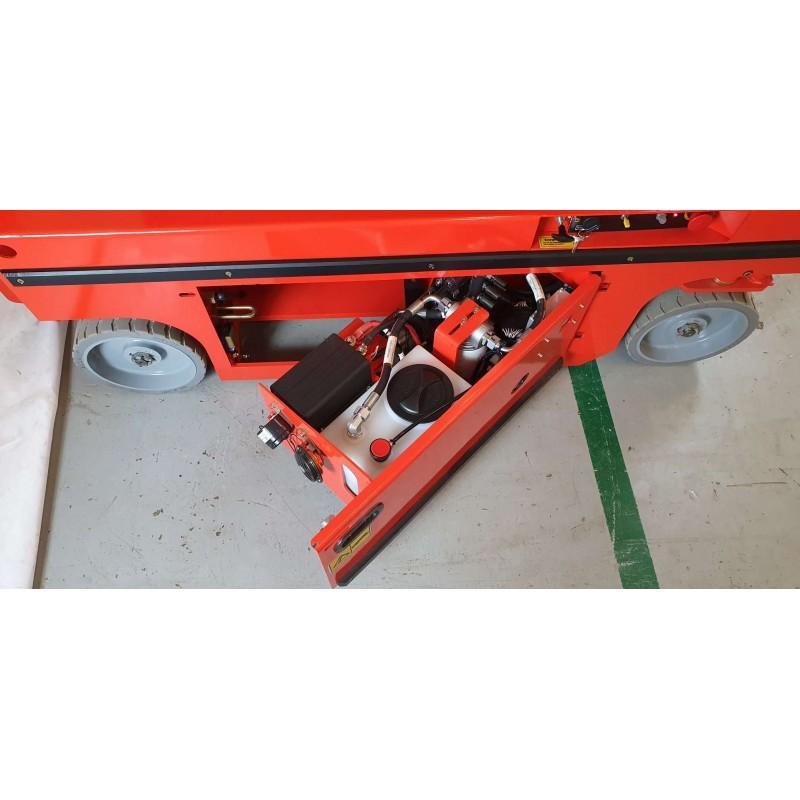 Nacelle ciseaux CFPT1012 - capacité de charge 320 kg - hauteur de levage 10 m - DC avec batterie_5