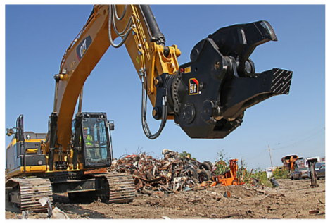Cisailles universelles mâchoire de coupe mp318 - caterpillar finance france_5