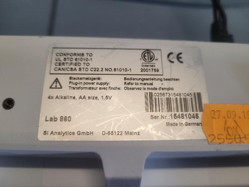 Ph-mètre SI Analytics Lab 860 + imprimante_5